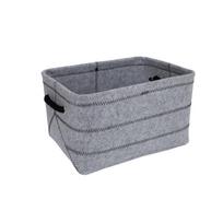 Pintinė MAX FELT-3, 36x26x20 cm, šviesiai pilkas veltinis