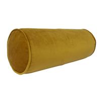Dekoratyvinė pagalvėlė VELVET D18x50CM, garstyčių geltona