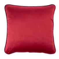 Dekoratyvinė pagalvė VELVET, 45x45cm, burgundija