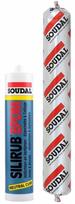 Neutralus silikonas SOUDAL Silirub EPDM, 600 ml aliuminizuotas maišelis
