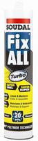 Greiti klijai SOUDAL Fix ALL Turbo 290 ml, Pilka