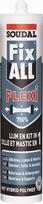 Klijuojantis hermetikas SOUDAL Fix All Flexi, 290ml, Pilka