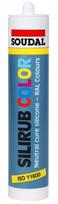 Silikonas SOUDAL Silirub Color, Žalia