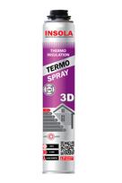 Purškiama termoizoliacija INSOLA Termo Spray 3D 850ml