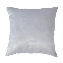 Pagalvė PARTY 45x45cm, pilka/balti lapai
