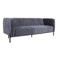 Sofa-lova TAMIKA 3-vietė, pilka
