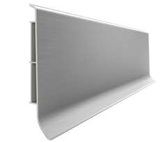 PVC grindjuostė LINELA 411 SILVER (200*8*1,6cm)