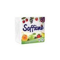 Popierinės servetėlės Divo Baltos spalvos 24x24cm, 100 vnt, 1 sluoksnis, celiuliozė