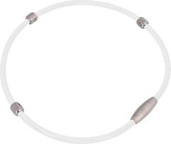 Magnetinis vėrinys INSPORTLINE Alkione Balta 48cm