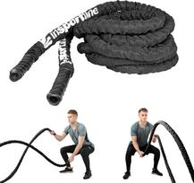 Jėgos-kovos virvė INSPORTLINE Waverope 15m 50mm 21,8kg