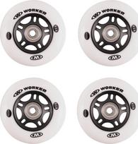 Ratukai riedučiams WORKER 70mm ABEC-5 Carbon