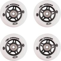 Ratukai riedučiams WORKER 64mm ABEC-5 Carbon