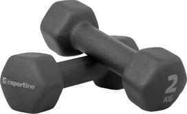 Neopreniniai hanteliai inSPORTline ON-X Renbell 2 x 2 kg
