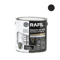 Emalių dažai RAFIL Ant rūdžių Juodi 2,5 l RAL9005