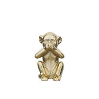 Figūrėlė keramikinė Beždžionė 10 cm "nematau,negirdžiu,nesakau"Home Deco HD0005