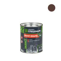 Grunts-emalis DNIPRO Antikorozinis 3 viename 0.9 kg Šokoladinė