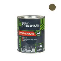Antikorozinis gruntas-emalė DNIPRO 3 viename 2.5 kg raudonai ruda