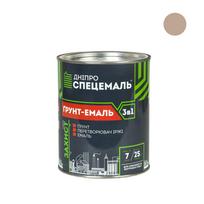 Antikorozinis gruntas-emalė DNIPRO 3in1 Šviesiai ruda 2.5 kg