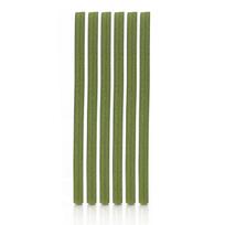 Klijų strypeliai pistoletui 11x200 mm  6 vnt. žali blizgūs HR17680