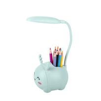 Šviestuvas-naktinė lempa stalinis vaikiškas, pieštukinė, mėlyn3W LED USB 12274_N