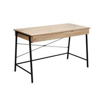 Rašomasis stalas HANNES 120x60xH76cm Rustic melaminas