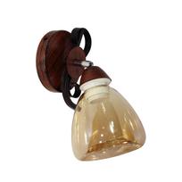 Sieninė lempa B125-1W 1 kupolas, E27
