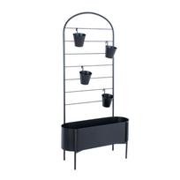 Gėlių stovas DEIA 70,5x26xH137cm Juoda