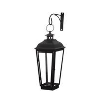 Žibintas metalinis pakabinamas 32x19x63 cm (su laikikliu) 4Living 618991