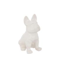 Figūrėlė keramikinė Buldogas baltos sp. 23,5x18x12 cm Atmosphera 168329D