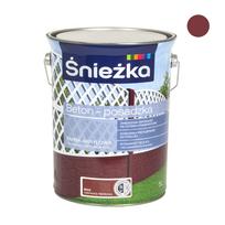 Betono dažai SNIEŽKA B03 Raudoni, 5 l