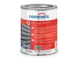 Lazūriniai dažai Remmers HK-Lasur 3in1 Grey-Protect [plus] Grafito pilka FT25416 0,75 l