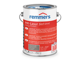Lazūriniai dažai Remmers HK-Lasur 3in1 Grey-Protect [plus] grafito pilka FT25416 2,5 l
