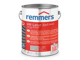 Lazūriniai dažai Remmers HK-Lasur 3in1 Grey-Protect [plus] Platinos pilkas FT26788 5 l