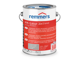 Lazūriniai dažai Remmers HK-Lasur 3in1 Grey-Protect [plus] platinos pilkas FT26788 2,5 l