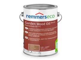 Atmosferos poveikiui atsparus matinis aliejus Remmers Garden Wood Oil [eco] maumedžio intensyvus 2,5 l