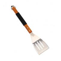 Mentelė BBQ su mediniu kotu 49cm