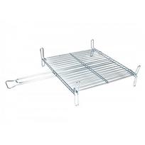 Kepimo grotelės BBQ 38x35cm su kojelėmis