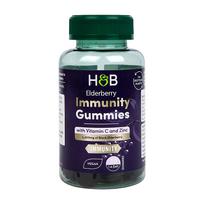 H&B šeivamedis imunitetui su vitaminu C ir cinku, 30 guminukų