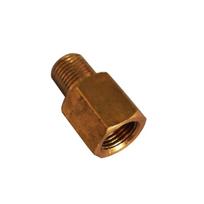 1/8 NPT - 1/8 BSPT adapterio žarna, jutiklio jungtis alyvai, orui, slėgiui, žalvaris, automobilio