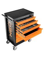 Dirbtuvių spintelė NEO TOOLS 84-221-9 su 6 stalčiais ir 149 įrankiais