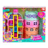 Žaislų namelis Polly Pocket Ice Cream House JFT91 Rožinis