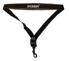Diržas saksofonui Durbin su karabinu, rudas