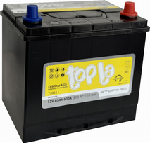 Akumuliatorius TOPLA EFB STOP & GO 65AH R 600EN