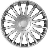 Ratų gaubtai CRYSTAL R14 Sidabriniai