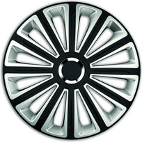 Ratų gaubtai TREND Black-Silver R14