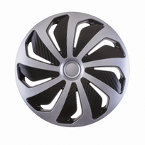 Ratų gaubtai WIND Silver-Black