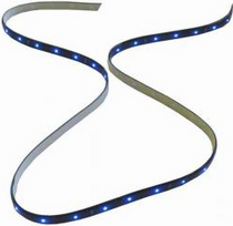 LED juostelė klijuojama BALTA 60cm