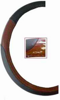 Vairo užvalkalai BRANDAS Universalus 370-390mm Juoda/Medžio imitacija