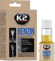 Purkštukų ir kuro sistemos valiklis BENZIN K2 50ml