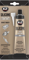 Silikonas K2 85g Pilkas
